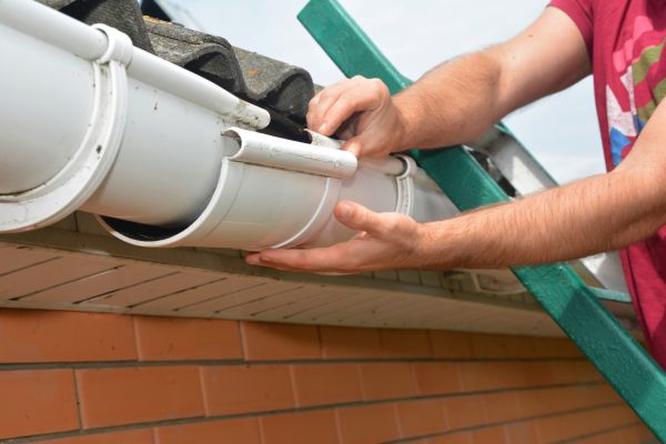 Large Gutter Repair in Hagerstown