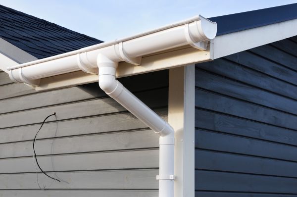 PVC Rain Gutter Installation in Hagerstown