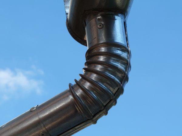 Metal Downspout Installation in Hagerstown